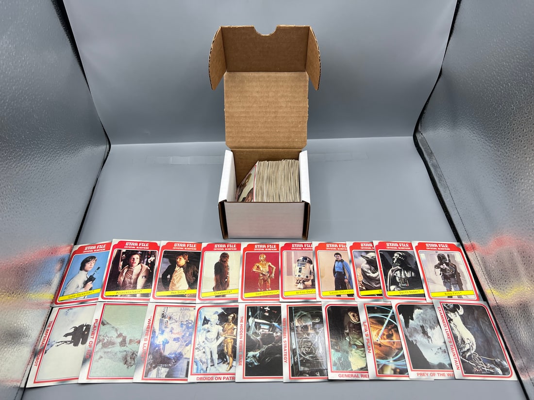 1980 Topps Star Wars The Empire Strikes Back Near Complete Set - Missing Card #1 (1 of 3)