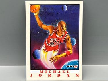 1991 Fleer Michael Jordan ProVisions Insert #2