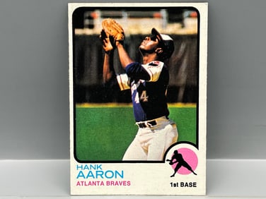 1973 Topps Hank Aaron #100