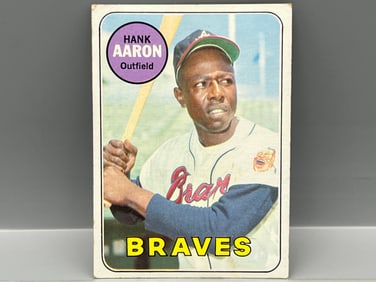 1969 Topps Hank Aaron #100