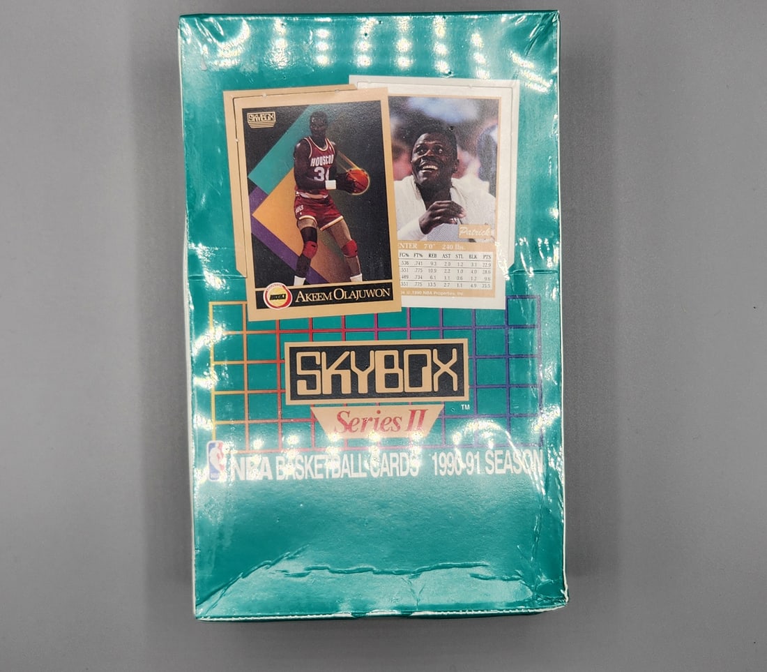 1990-91 Skybox Basketball Series 2 Unopened Box (1 of 2)