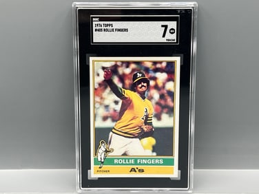 1976 Topps Rollie Fingers #405 SGC NM 7