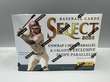 2022 Panini Select Baseball Unopened Blaster Box - Possible Cal Raleigh RCs