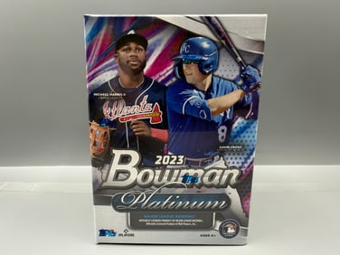 2023 Bowman Platinum Baseball Unopened Blaster Box - Possible Jacob Misiorowski Autos