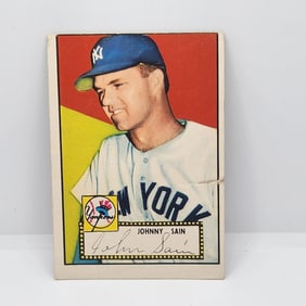 1952 Topps John Sain #49