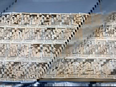 1981 Cramer Sports Baseball Legends Complete Series #1 & #2 Sets