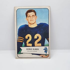 1954 Bowman George Blanda #23 Rookie HOF