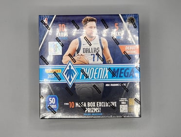 2023-24 Phoenix Basketball Unopened Mega Box - Wemby Rookie?