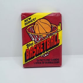 1981-82 Topps Basketball Wax Pack - 2nd Year Bird/Magic