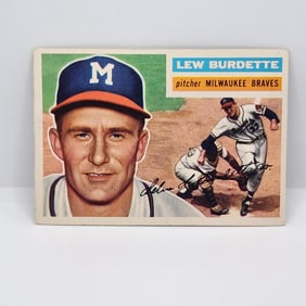 1956 Topps Lew Burdette #219