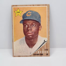 1962 Topps Lou Brock #387 Rookie HOF