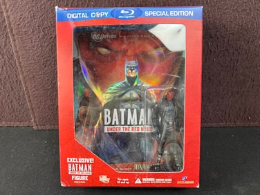 Batman Under the Red Hood Blu Ray Special Edition with Action Figure