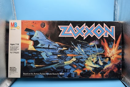 1983 Milton Bradley Zaxxon Board Game - Unchecked for completeness