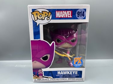 Funko Vinyl Pop #914 Marvel Hawkeye NIB - PX Previews Exclusive
