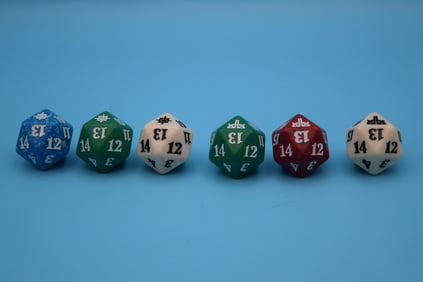 Magic The Gathering MTG Promo Spin Down Dice Lot