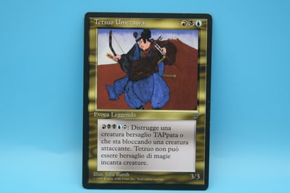 Magic The Gathering MTG Tetsuo Umezawa Italian Legends