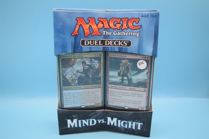 Magic The Gathering MTG Mind Vs Might Sealed Duel Decks