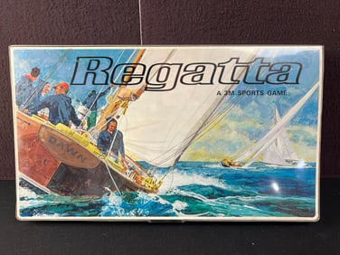 Vintage 3M Regatta Board Game