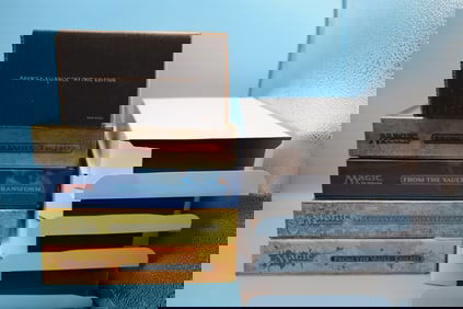 Magic The Gathering MTG Lot of Empty Boxes with Spin Down Dice and Inserts