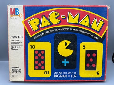 1980 Milton Bradley Pac-Man Card Game