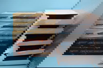 Magic The Gathering MTG Lot of Empty Boxes with Spin Down Dice and Inserts - From The Vault: