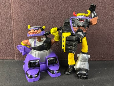 1985-86 LJN Thundercats Top Spinner & Hammerhand