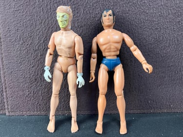 Vintage Mego Horrible Mummy and Tarzan Action Figures