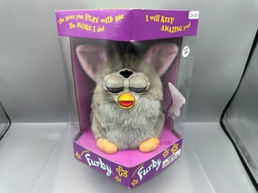 1998 Tiger Furby Gen 1 Wolf in Sealed Box - electronics untested