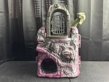 1984 Mattel Masters of the Universe Snake Mountain - Electronics working