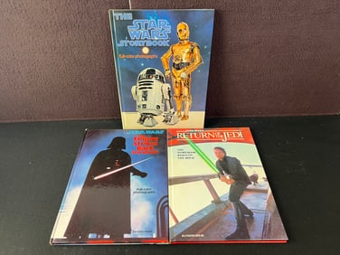 Vintage Random House Star Wars, Empire Strikes Back and Return of the Jedi Storybooks
