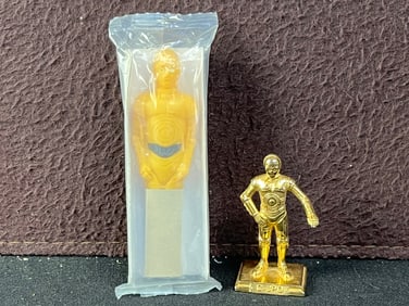Star Wars C-3PO General Mills Cereal Premium & Action Masters Die Cast Figure