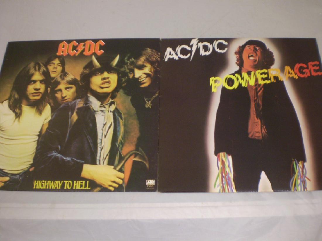 VINYL 2 AC/DC ALBUMS HIGHWAY TO HELL AND POWERAGE: VINYL 2 AC/DC ALBUMS HIGHWAY TO HELL AND POWERAGE