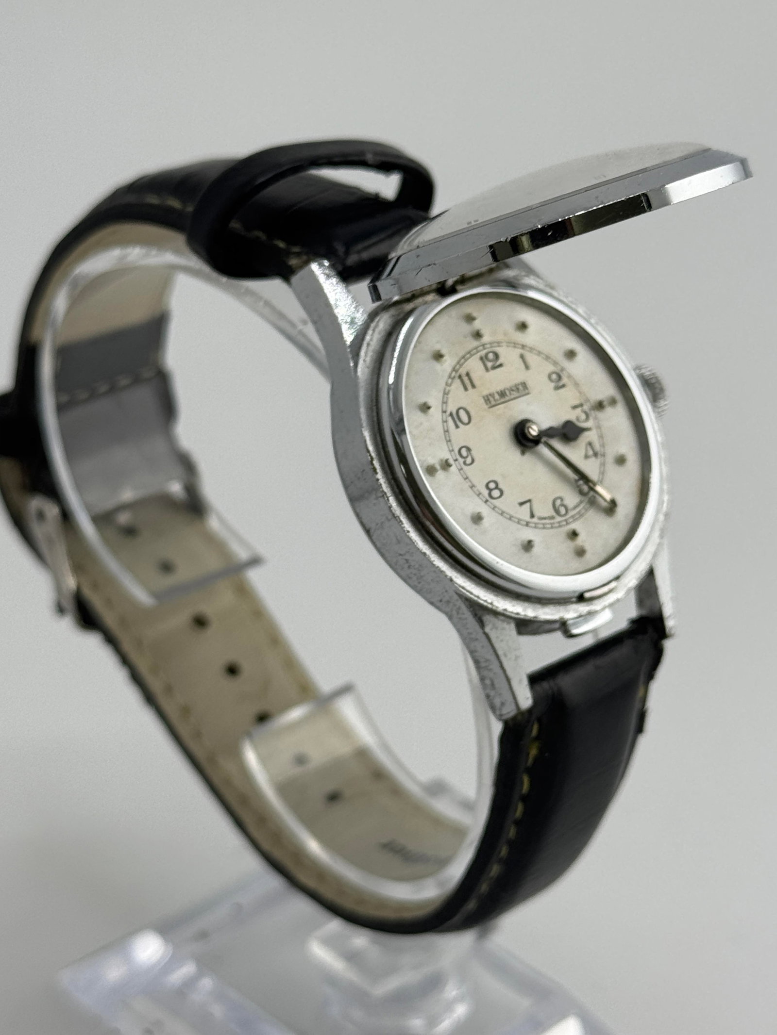 Hy Moser Steel Braille Watch - 2