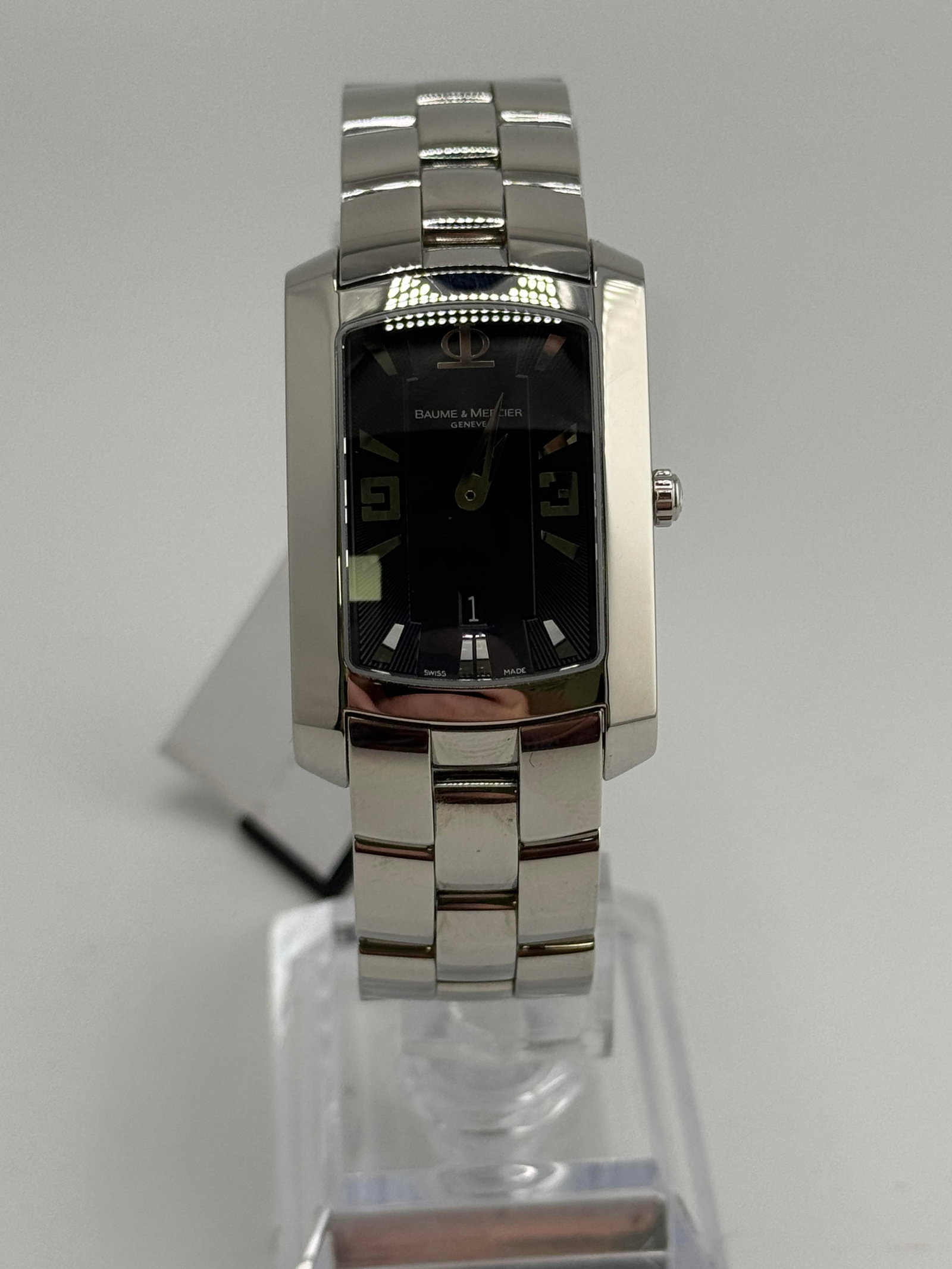 Baume & Mercier Milleis 65455: Baume & Mercier Milleis 65455, watch only, working at the time of catalogue The working order, accuracy or any implied water resistance of any lots sold is not guaranteed. For more information