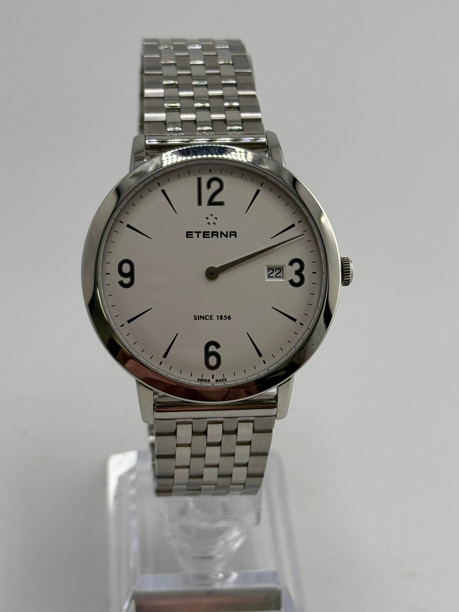 Eterna 350.406 Gents: Eterna 350.406 Gents, watch only, working at the time of catalogue The working order, accuracy or any implied water resistance of any lots sold is not guaranteed. For more information including