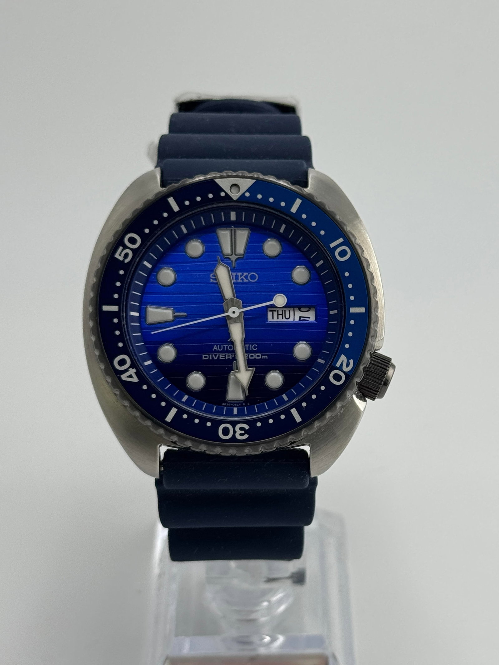 Seiko Diver SRPC91K1-BOM: Seiko Diver SRPC91K1-BOM, box/papers, working at the time of catalogue The working order, accuracy or any implied water resistance of any lots sold is not guaranteed. For more information including