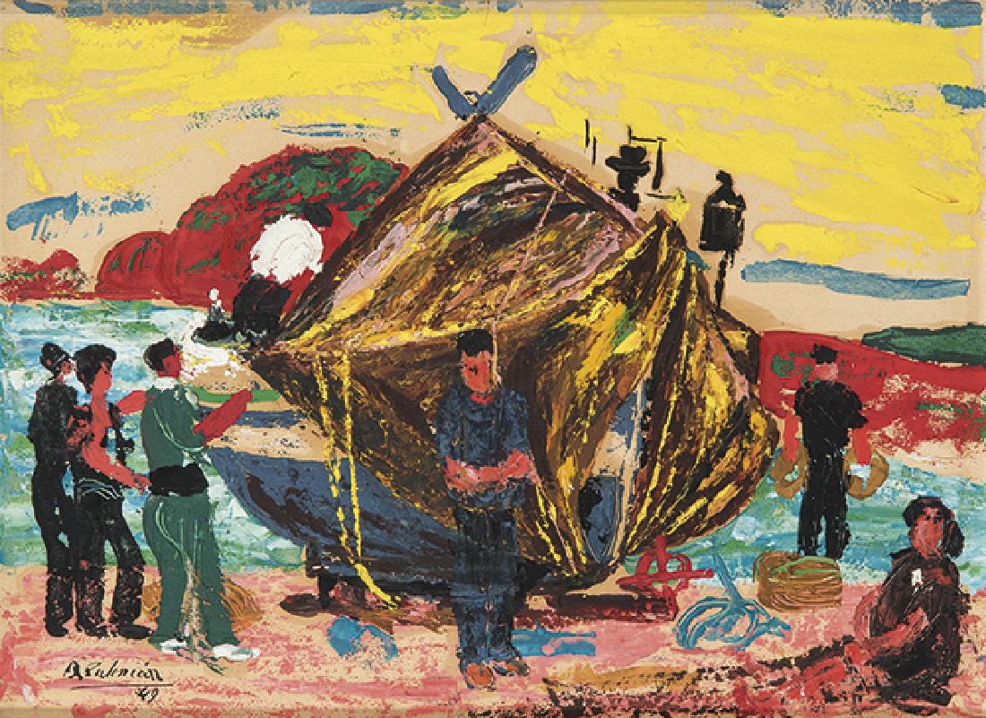 BENJAMÍN PALENCIA - “Gente en el campo”. 1949 (1 of 1)