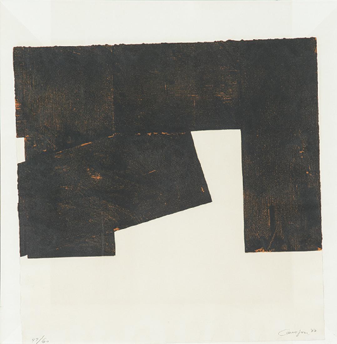 RAFAEL CANOGAR - No title. 1977: RAFAEL CANOGAR Toledo 1935 No title. 1977 Etching and soft varnish on Guarro paper Signed in pencil and dated 1977 Numbered 49/60 Measurements 49 x 69.5 cm (print); 69.5 x 69.5 cm (paper) Edit and pri