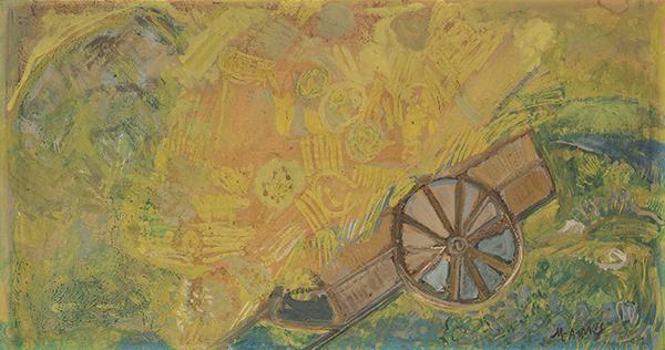 MARIA ANTONIA DANS - Hay cart (1 of 1)