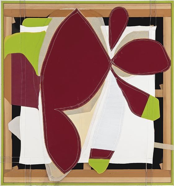 DANIEL VERBIS - (Ama-ata-da) me.: DANIEL VERBIS León 1968 (Ama-ata-da) me. 2003 Canvas stitched on wooden frame Signed, titled and dated 2003 on the reverse Size: 167 x 158 Origin: (label on the reverse) - Michael Soskine Gallery, Ne