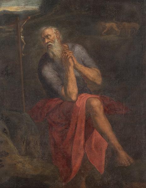 VENETIAN SCHOOL S. XVIII - St Geronimo (1 of 1)