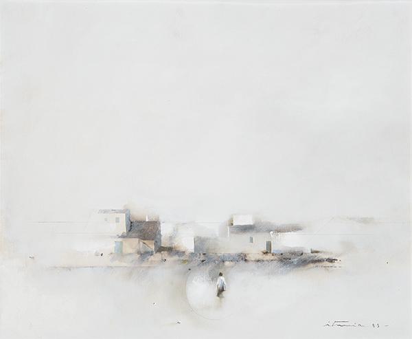 IGNACIO ITURRIA: Uruguay 1949Untitled. nineteen ninety fiveOil on canvasSigned and dated 1995Size 59 x 72 cm