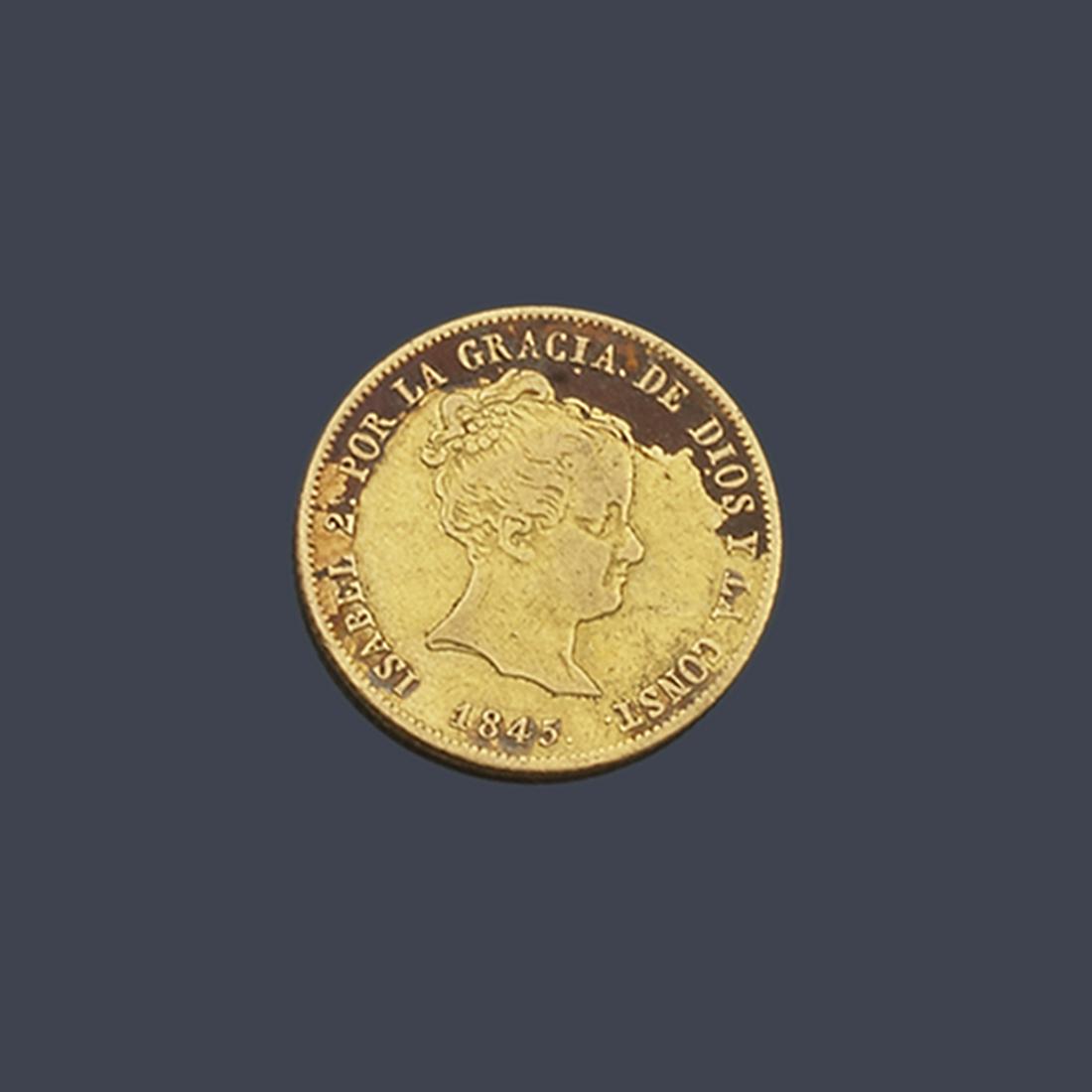 Isabel II, 80 Reales (1 of 1)