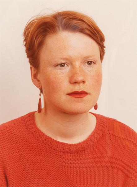 THOMAS RUFF Germany 1958: "Untitled. 1989 Color photography Size 24 x 18 cm PROVENANCE (label on the back) The Spanish Machine Gallery, Madrid Pepe Cobo Gallery, Seville Private Collection "