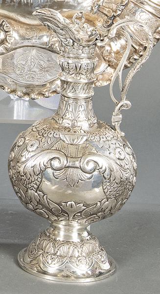Spanish silver jug punched 1st Rizomera Goldsmith Law. (1 of 1)