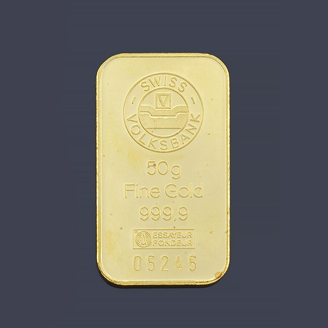 100 g 24 K gold bar. (1 of 1)
