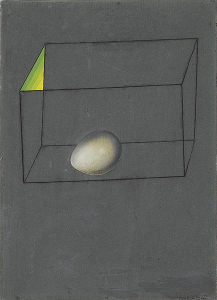 JOAN HERNÁNDEZ PIJUAN - Range of verts: JOAN HERNÁNDEZ PIJUAN Barcelona 1931-2005 Range of verts. 1970 Oil on canvas Signed Back signed, titled and dated 1970 Sizements 33 x 24 cm PROVENANCE (label on the back) Sala Gaspar, Barcelona <