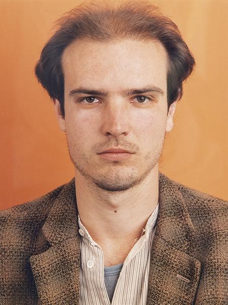 THOMAS RUFF - Untitled. (Bernd Juger): THOMAS RUFF - Germany 1958 Untitled. (Bernd Juger). 1989 Color photography Sizements 24 x 18 cm PROVENANCE (label on the back) La Machine Española Gallery, Madrid Pepe Cobo Gallery, Seville Priva