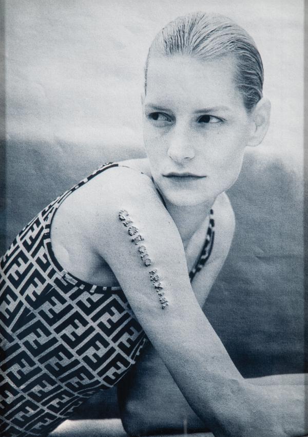 DANIELE BUETTI - Giogio Armani: DANIELE BUETTI Switzerland 1955 Giogio Armani. 1996-2004 Black and white photography Back signed, titled and dated 1996-2004 Example 2 of 3 Size 70 x 50 cm PROVENANCE (back label) Espai Lúcas, Va