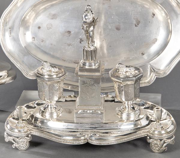 Spanish stamped silver notary by Francisco Moratilla, (1 of 1)